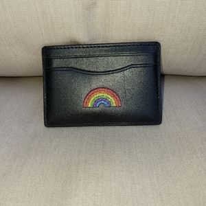 Like New Coach Slim Leather Card Case